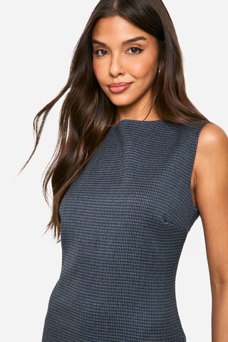 Robe patineuse - Bleu marine