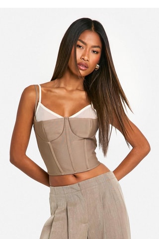 Crop top - Beige