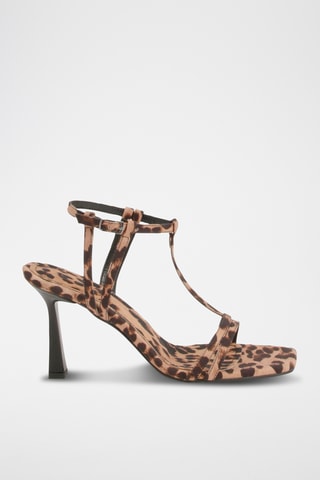 Sandales à talons - Marron