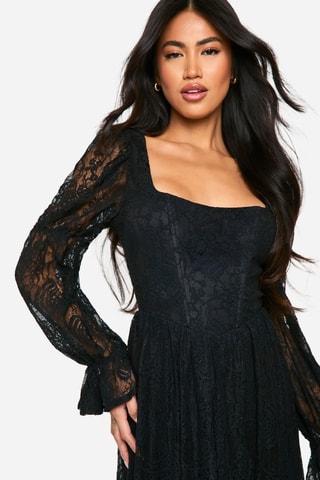 Robe longue - Noir