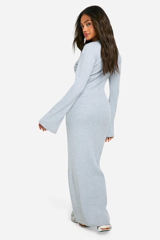 Robe longue - Gris