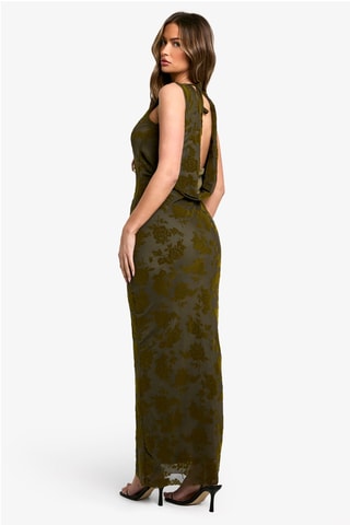 Robe longue - Vert