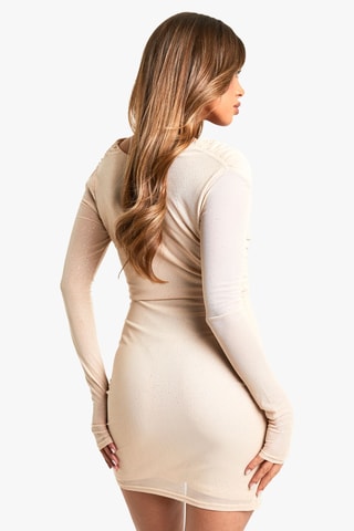 Robe fourreau - Nude