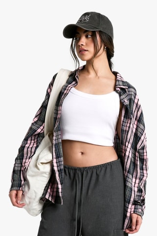 Surchemise oversize - Gris foncé