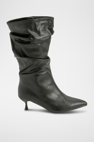 Bottines à talons - Noir
