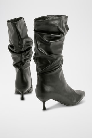 Bottines à talons - Noir