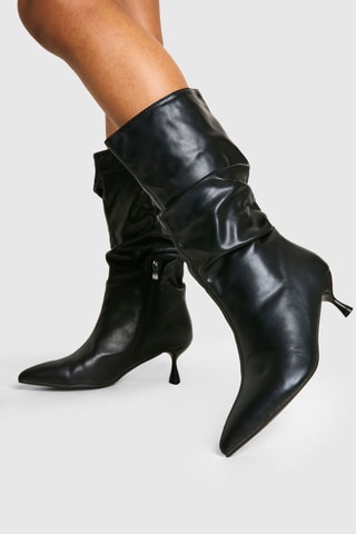 Bottines à talons - Noir