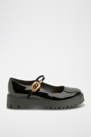 Babies plateformes vernies - Noir