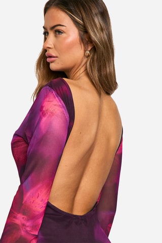 Robe longue - Violet