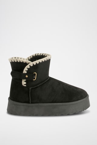 Bottines fourrées - Noir