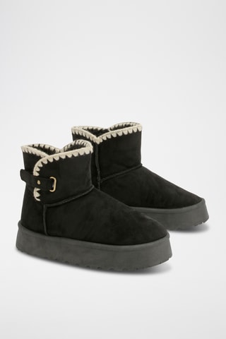 Bottines fourrées - Noir