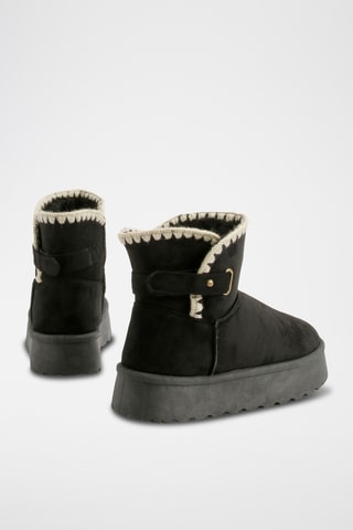 Bottines fourrées - Noir