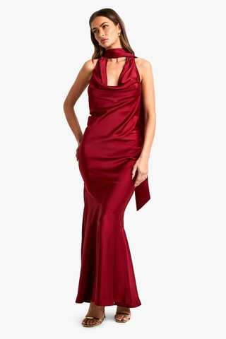 Robe longue - Bordeaux