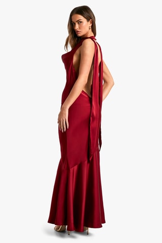 Robe longue - Bordeaux