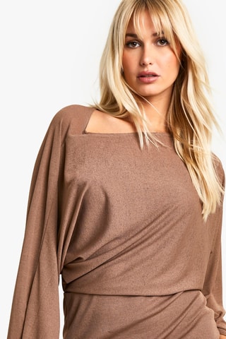 Robe patineuse - Marron