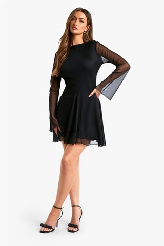 Robe patineuse - Noir