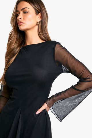 Robe patineuse - Noir