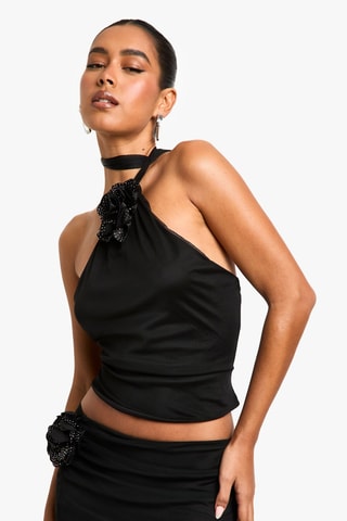 Crop top - Noir