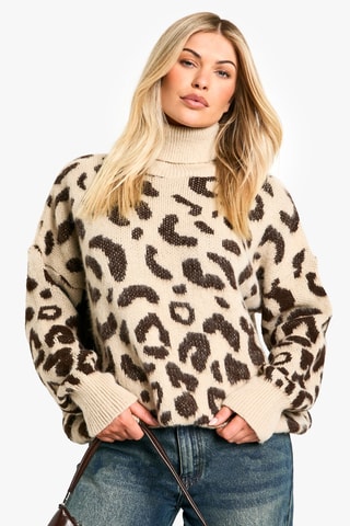 Pull - Beige et marron