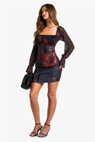 Robe fourreau - Noir