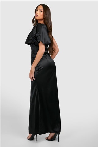 Robe asymétrique - Noir