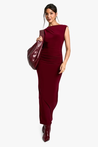 Robe longue - Bordeaux
