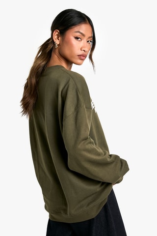 Sweat oversize - Vert olive