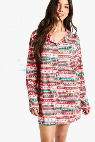 Chemise de nuit - Rouge