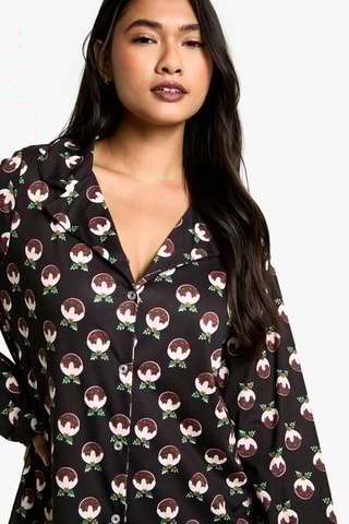 Chemise de nuit - Noir