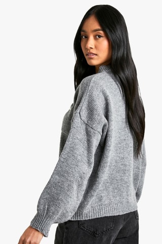 Gilet oversize - Gris