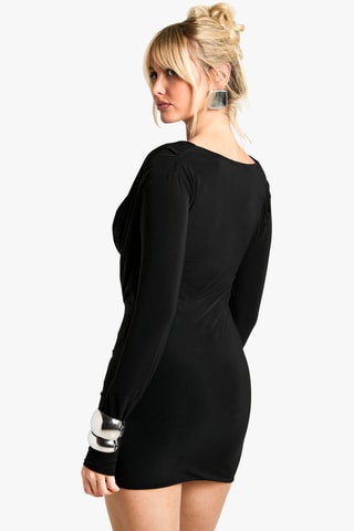 Robe fourreau - Noir