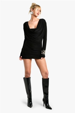 Robe fourreau - Noir