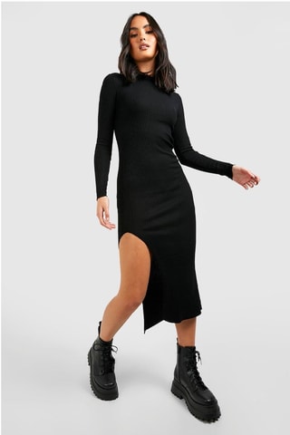 Robe midi - Noir