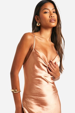 Robe longue - Doré