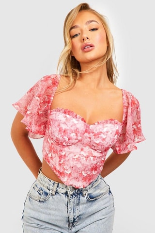 Crop top - Rose