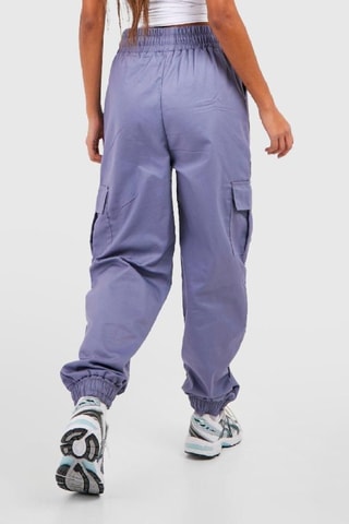 Pantalon cargo - Bleu-gris