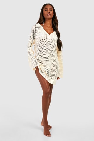 Robe de plage - Ivoire