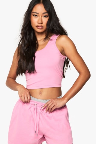Crop top et short - Rose
