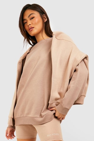Sweat et cycliste - Taupe