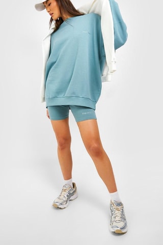 Sweat et cycliste - Bleu