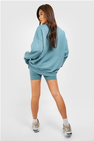 Sweat et cycliste - Bleu