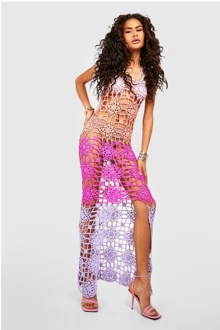 Robe longue - Rose