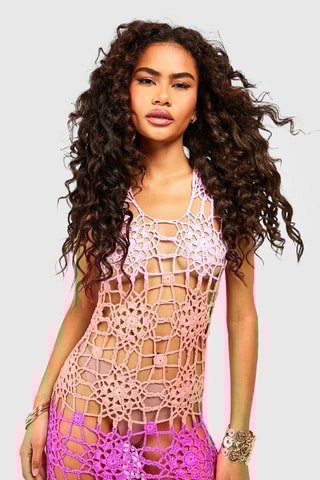 Robe longue - Rose