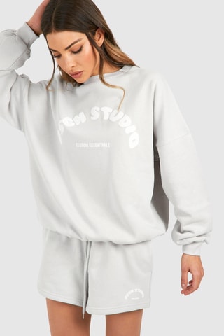 Sweat et short - Gris