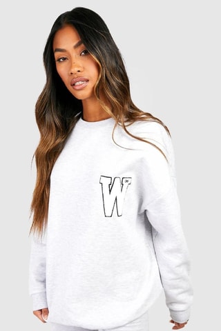 Sweat et cycliste - Gris clair