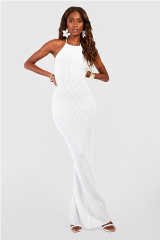 Robe longue - Blanc