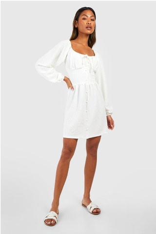 Robe droite - Ivoire