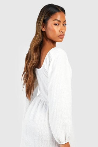 Robe droite - Ivoire