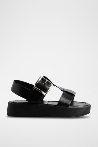 Sandales plateformes - Noir