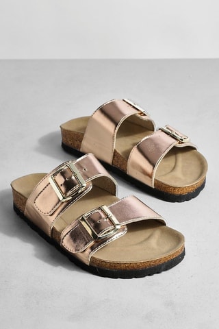 Mules - Doré rose
